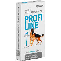 Капли для животных ProVET Profiline инсектоакарицид для собак 20-40 кг 4/3 мл (4823082431021) PZZ