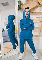 Дитячий блакитний костюм двонитка Пес Патрон