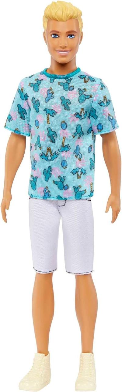 Лялька Барбі Кен Модник у футболці із кактусами Barbie Ken Fashionistas Doll #211 HJT10