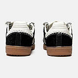 Жіночі кросівки Adidas Samba Pony Tonal Wales Bonner Core Black, фото 3