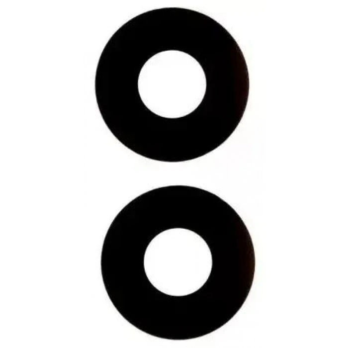 Скло камери для Xiaomi Redmi Note 13 чорне (комплект 2 шт.), фото 1