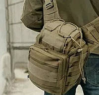 Сумка штурмова тактична сумка набедренна, сумка через плече