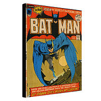 Картина на тканині, 45х65 см Bat man