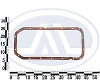 Прокладка картера масляного DAEWOO SENS, ЗАЗ 1102-03 (поддона) коричневая резиновая