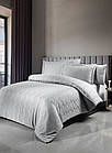 Комплект постільної білизни жаккард ТМ First Choice 200*220 Norel Grey