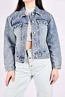 Джинсовый пиджак женский Стильная джинсовка женская