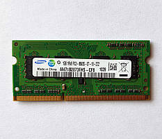 627 Пам'ять 1 GB DDR3-1066 PC3-8500 Samsung SO-DIMM для ноутбуків Intel/AMD