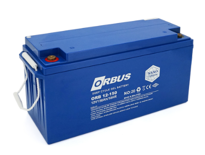 Акумуляторна батарея ORBUS CG12150 GEL 12 V 150 Ah (485 x 172 x 240) Black Q1/34