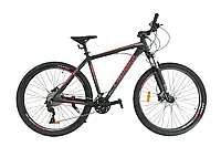 Велосипед Crosser 29 One рама 19 (3*10) DEORE, Черно-красный Black-red