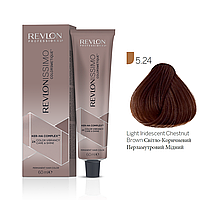 Краска для волос Revlonissimo Colorsmetique Светло-Коричневый Перламутровый Медный 5.24