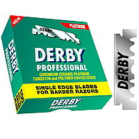 Профессиональное лезвие для бритвы и шаветт Derby Single Edge (Турция) 100 шт