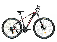 Горный велосипед Azimut 29 Nevada FRD рама 19, Черно-красный Black-red