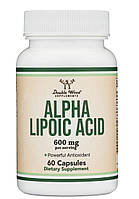 Double Wood Alpha Lipoic Acid / Дабл Вуд Альфа ліпоєва кислота 300 мг 60 капсул