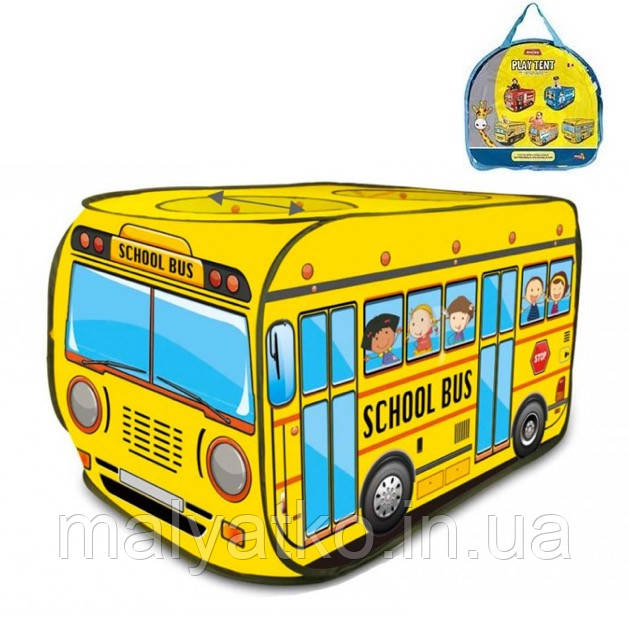 Намет дитячий "Шкільний автобус" (School bus) арт. 606-8014 D