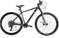 Велосипед 29″ МТ-036 рама 19 (1*12) Ltwoo+Shimano, Чорний Black