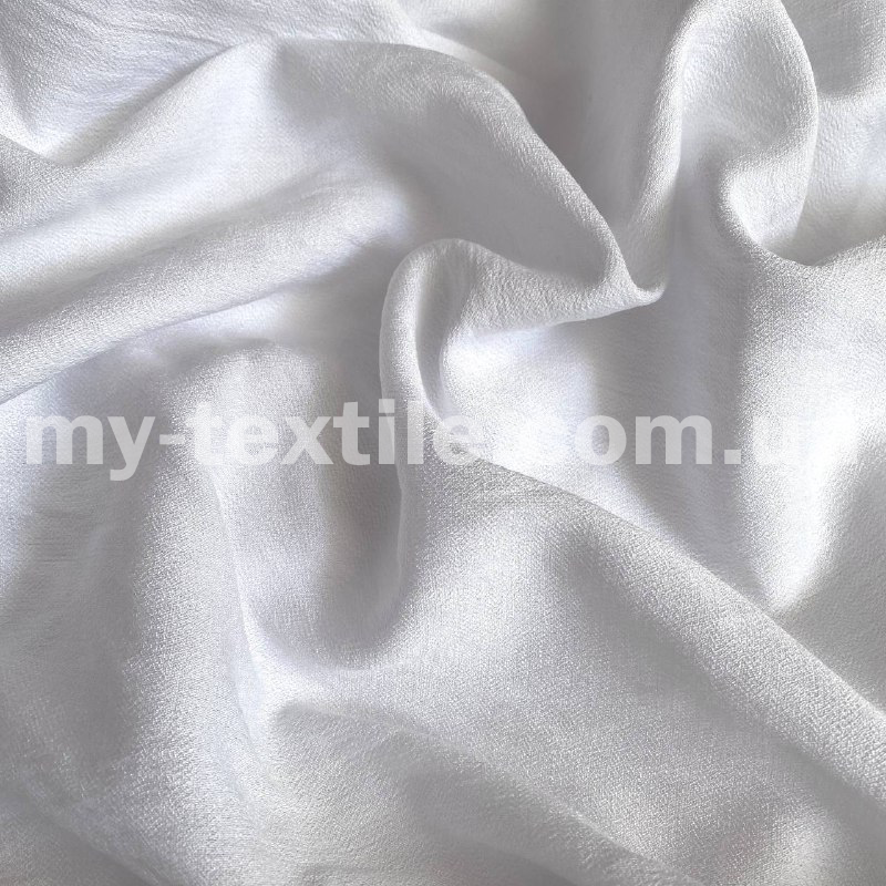 Льон Жатка однотонний Бохо Білий, фото 1