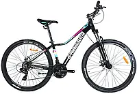 Велосипед Crosser Girl XC-100 26" рама 13 Чорно-бірюзовий Black-turquoise