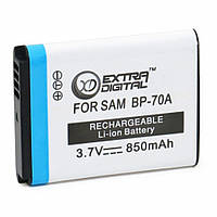Аккумулятор к фото/видео Extradigital Samsung BP70A (BDS2606) hp