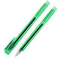 Ручка гелева зелена 0.5 мм. PIRAMID Economix