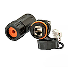 Водонепроникний промисловий роз'єм, STP, кат. 6 А, IP68