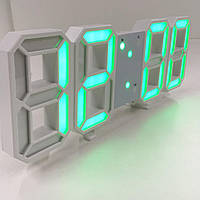 Настольный электронный часы с зеленый подсветкой VST-1089 /6801 GREEN (60 шт/ящ)