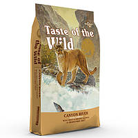 Taste of the Wild Canyon River Feline Formula Сухой корм для кошек на всех стадиях жизни с форелью и копченым