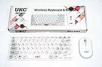Беспроводная клавиатура KeyBoard + Мышка Wireless ART 5263/ 902 Apple (30шт/ящ)