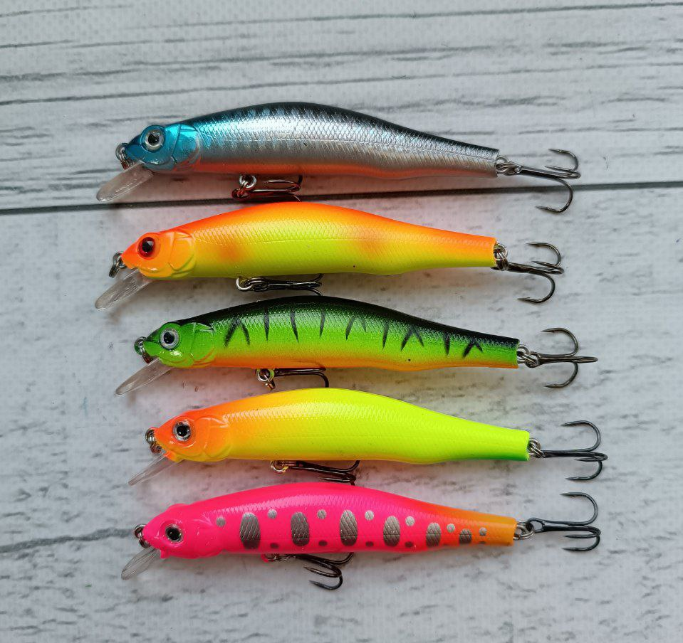 Набір Воблерів на щуку, окуня, судака Orbit 80мм 8,2гр. Орбіти 80 5шт