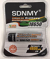 Аккумуляторы 18650 SDNMY 4800mAh Li-ion 3,7V (200)