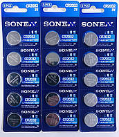 Sonex CR2032 3 V blister card/5 pcs (5/100/2000)