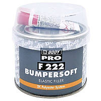 Шпаклівка по пластику чорна Body F222 Bumper Soft 250+8г