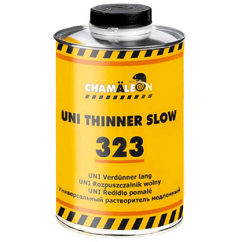 Універсальний акриловий розчинник повільний Chamaleon 323 Uni Slow Acryl Thinner 1л, фото 2