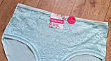 Жіночі труси бавовняні рубчик жіноча спідня білизна 5XL р (56 р), фото 2