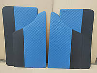 Дверні карти на ВАЗ 2101/2105/2106/2107 обшивка дверей сині тюнінг