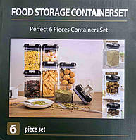 Набор контейнеров для хранения пищи, сыпучих и круп FOOD Storage Container MAG-684/ A 523 (16)