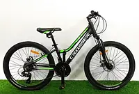 Велосипед Crosser 24 Levin рама 12, Зеленый Green