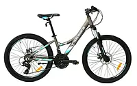 Велосипед Crosser 26″ Nio Stels рама 14, Серый Gray