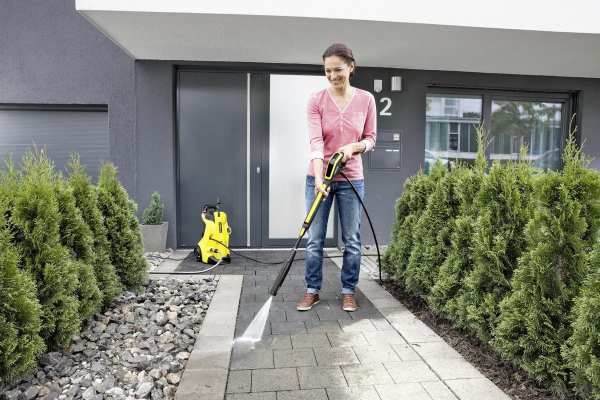 Мощная мойка высокого давления (керхер) для авто Karcher K 4 : 1.8 кВт, 130 бар, 420 л/ч минимойка ST - фото 7 - id-p2182327663