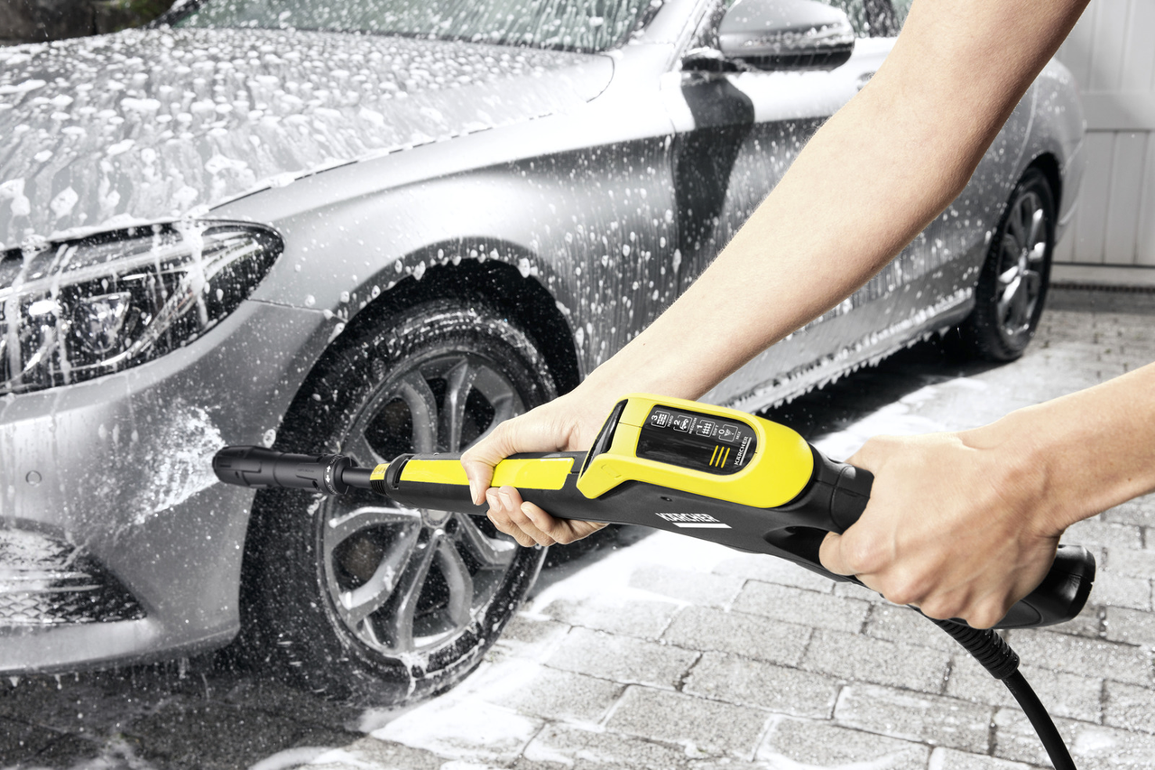 Мощная мойка высокого давления (керхер) для авто Karcher K 4 : 1.8 кВт, 130 бар, 420 л/ч минимойка ST - фото 10 - id-p2182327663