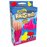 Кинетический песок KidSand KS-05, 200 г в наборе (Синие замки) at