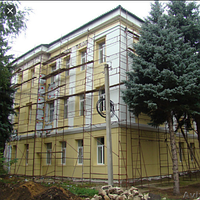 Будівельні риштування клино-хомутові КХЛ, комплектація 15.0 х 17.5 (м)