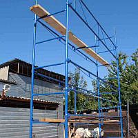 Будівельні риштування клино-хомутові КХЛ, комплектація 10.0 х 3.5 (м)