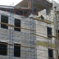 Будівельні риштування клино-хомутові КХЛ, комплектація 10.0 х 7.0 (м)