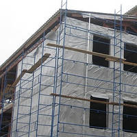 Будівельні риштування клино-хомутові КХЛ, комплектація 12.5 х 14.0 (м)