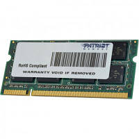 Модуль памяти для ноутбука SoDIMM DDR3 4GB 1333 MHz Patriot (PSD34G13332S) hp