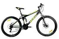 Велосипед Azimut 26″ Race GFRD рама 18, Черно-желтый Black-yellow