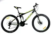 Велосипед Azimut 27.5 Race GFRD рама 19, Черно-желтый Black-yellow