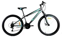 Велосипед Azimut Extreme 24 GFRD рама 13, Сіро-синій Gray-blue