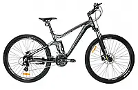 Велосипед Crosser Raptor 29" рама 16.9 (3*8) Черно-Серый Black-Grey