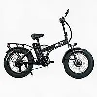 Електровелосипед фетбайк 20" Corso HAWY двигун 500W, акум. 48V13Ah, Shimano 7 швидкостей, зібраний на 75%